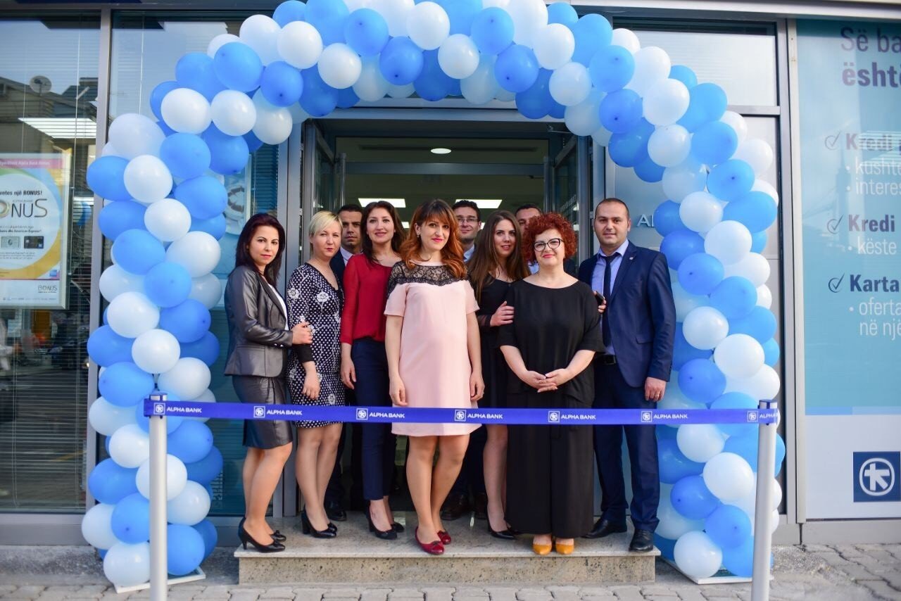 Alpha Bank Albania Inauguron Ambientet E Reja Te Deges Ne Qytetin E Elbasanit Gazeta Standard Online